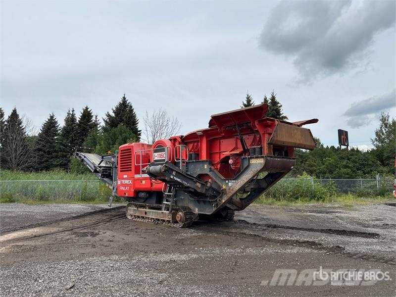 Terex J-1160 Tracked Jaw Crushing Plant Aggregate plants