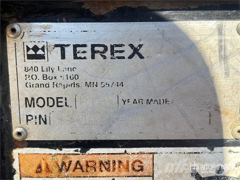 Terex PT80 Schrankladers