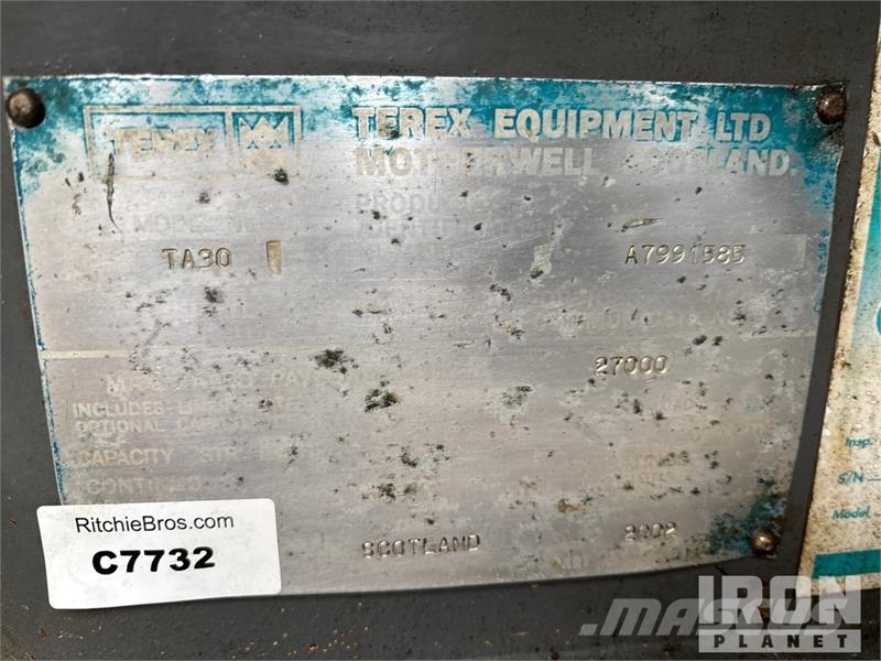 Terex TA30 Dumper - Knickgelenk