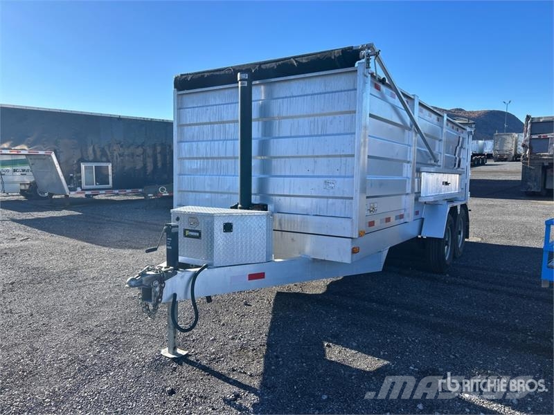 TeroConcept 16 ft T/A Dump Utility Trailer Bañeras