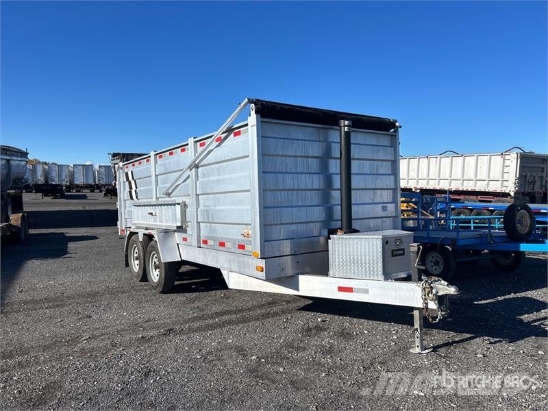 TeroConcept 16 ft T/A Dump Utility Trailer Bañeras
