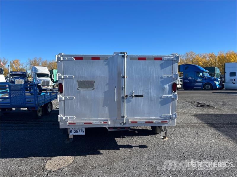 TeroConcept 16 ft T/A Dump Utility Trailer Bañeras