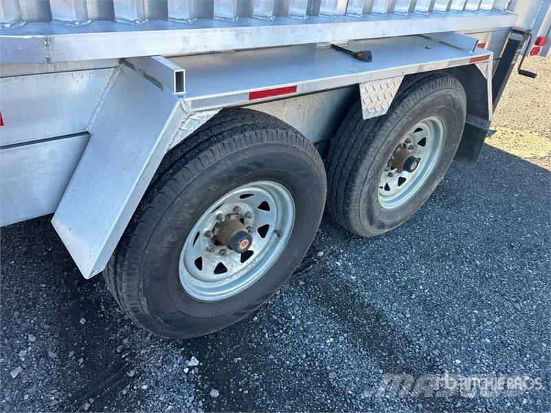 TeroConcept 16 ft T/A Dump Utility Trailer Bañeras