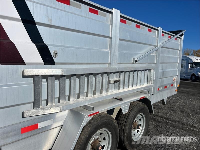 TeroConcept 16 ft T/A Dump Utility Trailer Bañeras