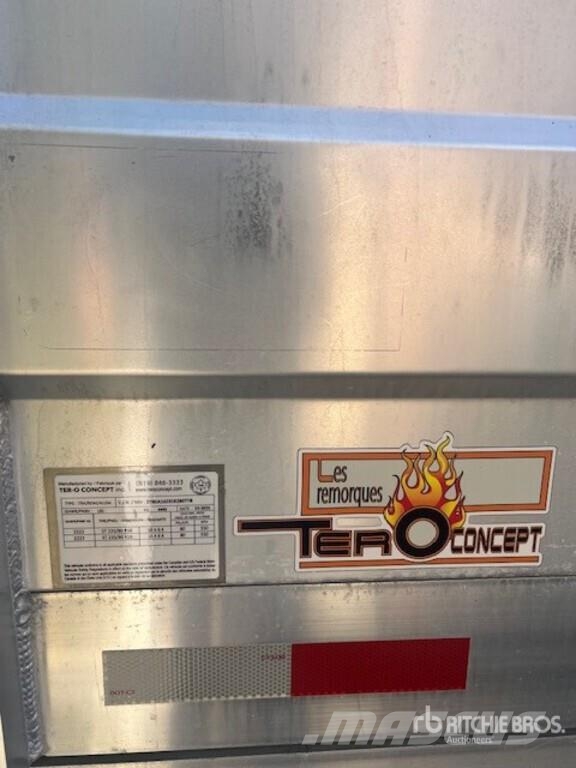  TeroConcept T/A Dump Utility Trailer مقطورات قلابة