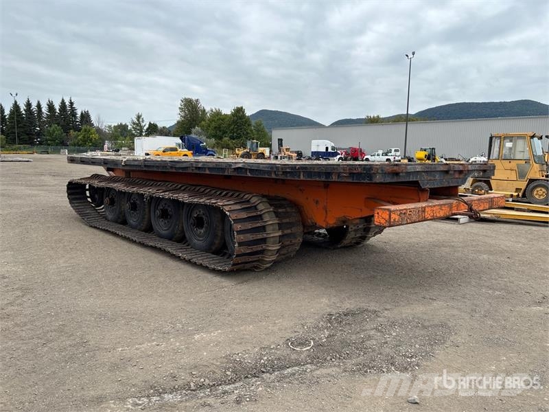 Terra Flex 26 ft Off-Road Tracked Trailer Andre hengere