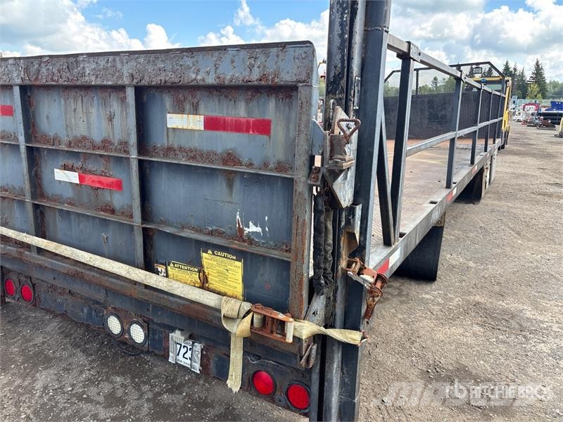  Thieman 28 ft Truck Flatbed Body Фургони
