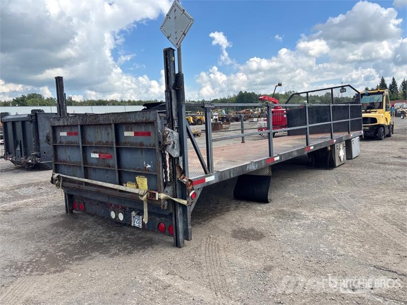  Thieman 28 ft Truck Flatbed Body Фургони
