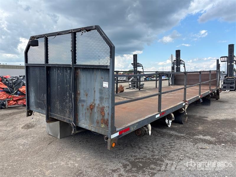  Thieman 28 ft Truck Flatbed Body Фургони
