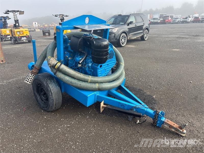 THOMPSON 4HT-255 Off-Road Trailer-Mounted Water Pump مضخات المياه