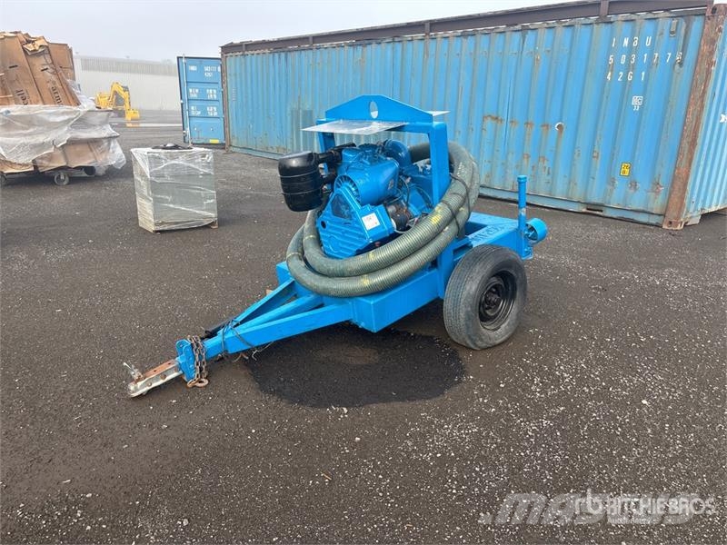 THOMPSON 4HT-255 Off-Road Trailer-Mounted Water Pump مضخات المياه