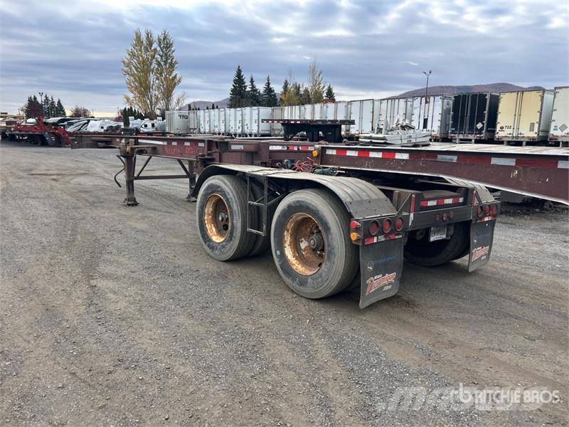  Thruway T/A Super B-Train Lead Container Trailer Remorque porte container