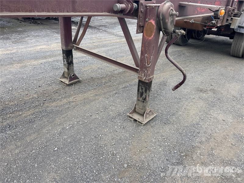  Thruway T/A Super B-Train Lead Container Trailer Remorque porte container