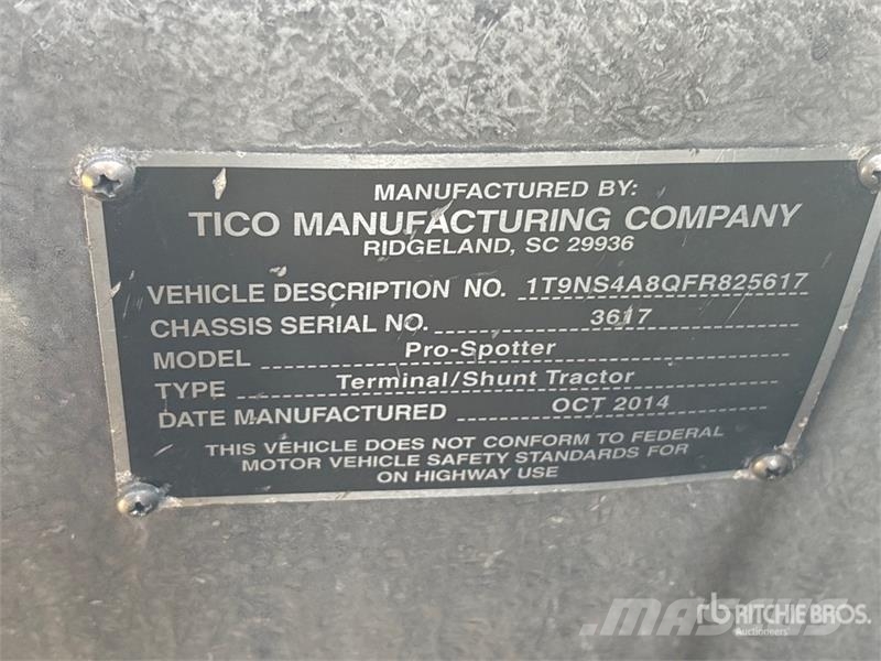 Tico 4x2 Spotter Truck Terminal tractors