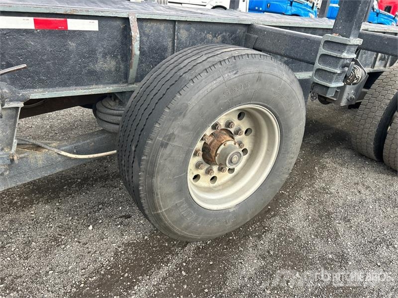  Timmins 48 ft Quad/A Hayrack Log Trailer Rimorchi trasporto legname