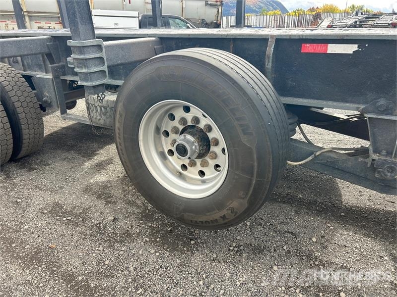  Timmins 48 ft Quad/A Hayrack Log Trailer Rimorchi trasporto legname