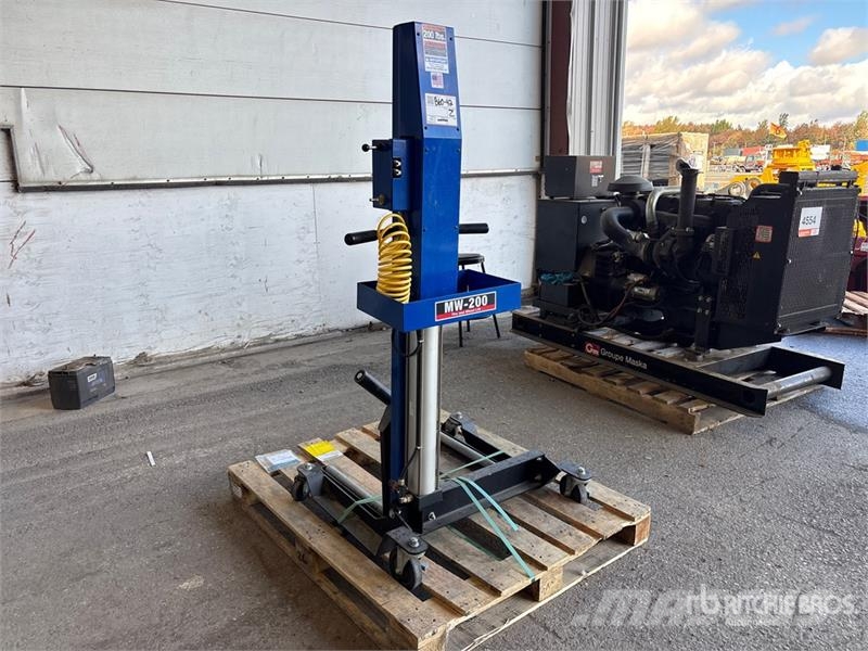  Tire and wheel lift Andre komponenter