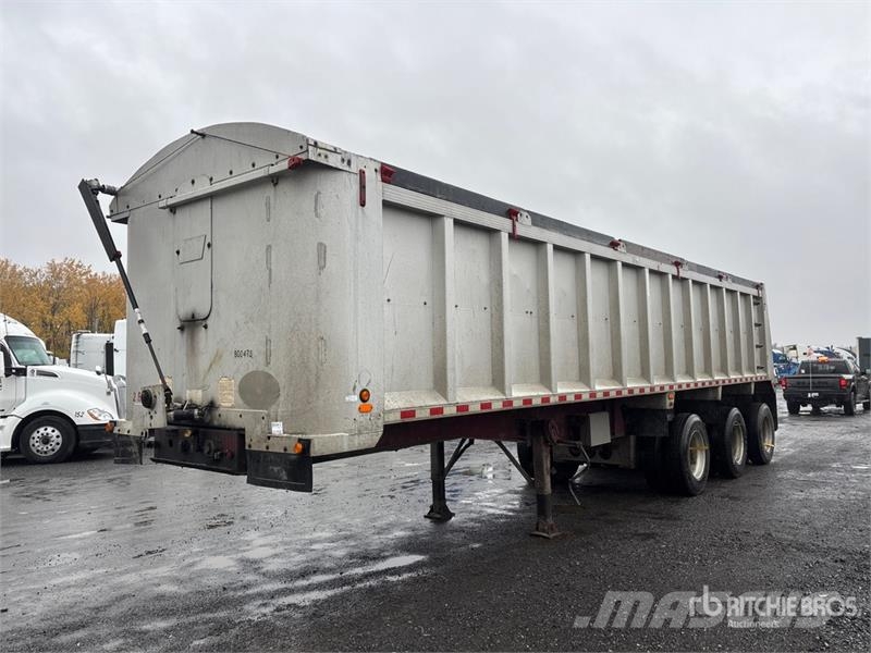 Titan 36 ft Tri/A Aluminum Demolition End Dump Trailer Самоскиди