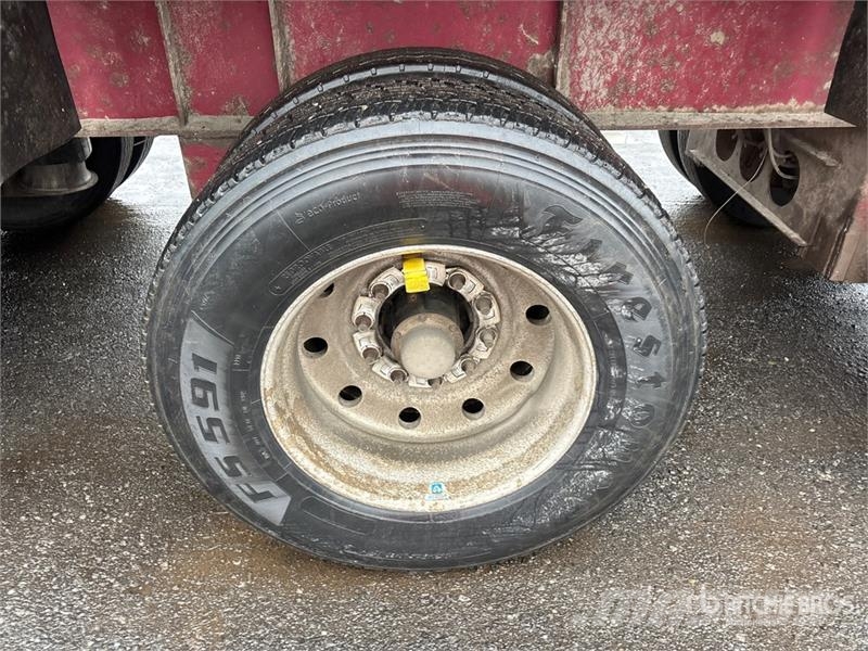 Titan 36 ft Tri/A Aluminum Demolition End Dump Trailer Самоскиди