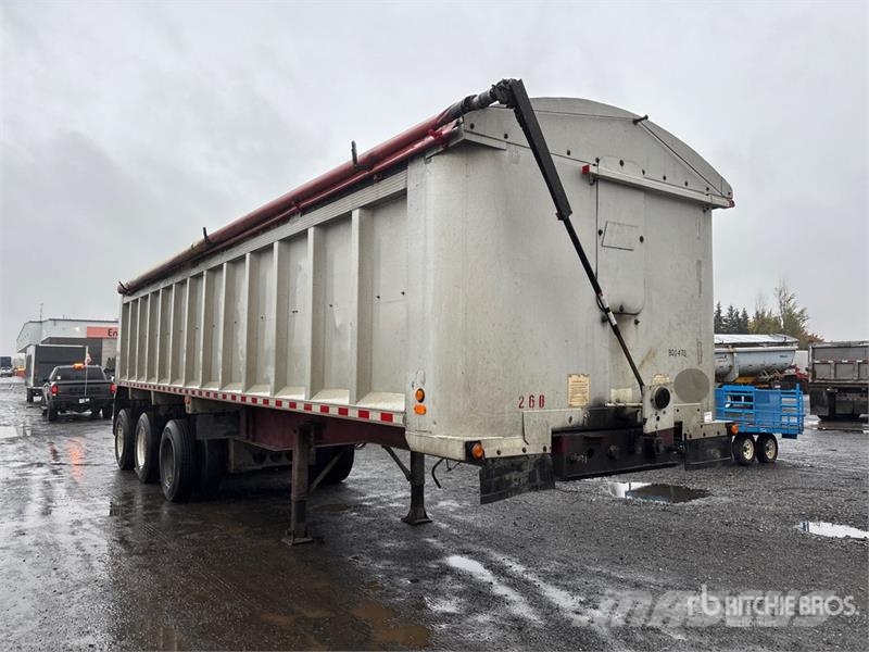 Titan 36 ft Tri/A Aluminum Demolition End Dump Trailer Самоскиди