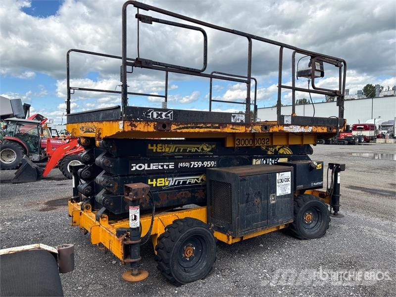 Titan 48 4x4 Diesel Scissor Lift (Inoperable) Plataformas tijera