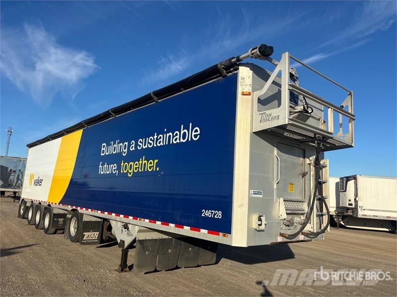 Titan 53 ft 5/Axle Moving Floor Trailer Poluprikolice sa pokretnim podom