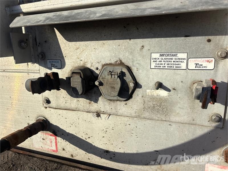 Titan 53 ft 5/Axle Moving Floor Trailer Poluprikolice sa pokretnim podom