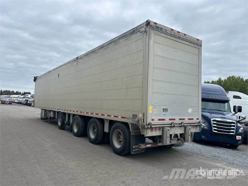 Titan 53 ft x 102 in Quad/A Open-Top Chip Trailer Flishenger