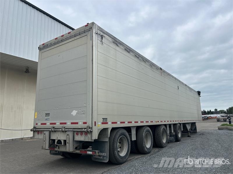 Titan 53 ft x 102 in Quad/A Open-Top Chip Trailer Flishenger