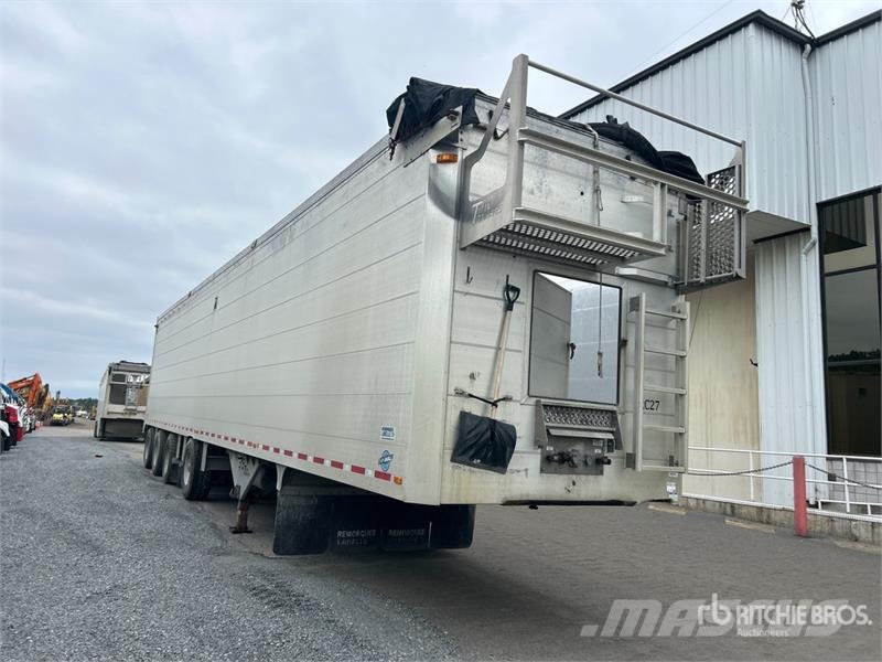 Titan 53 ft x 102 in Quad/A Open-Top Chip Trailer Flishenger
