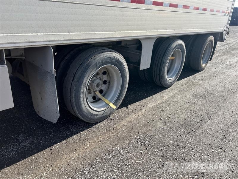 Titan 53 ft x 102 in Quad/A Belly Open-Top Chip Trailer Flishenger