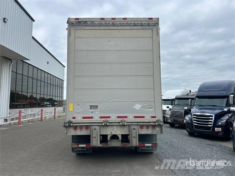 Titan 53 ft x 102 in Quad/A Open-Top Chip Trailer Flishenger