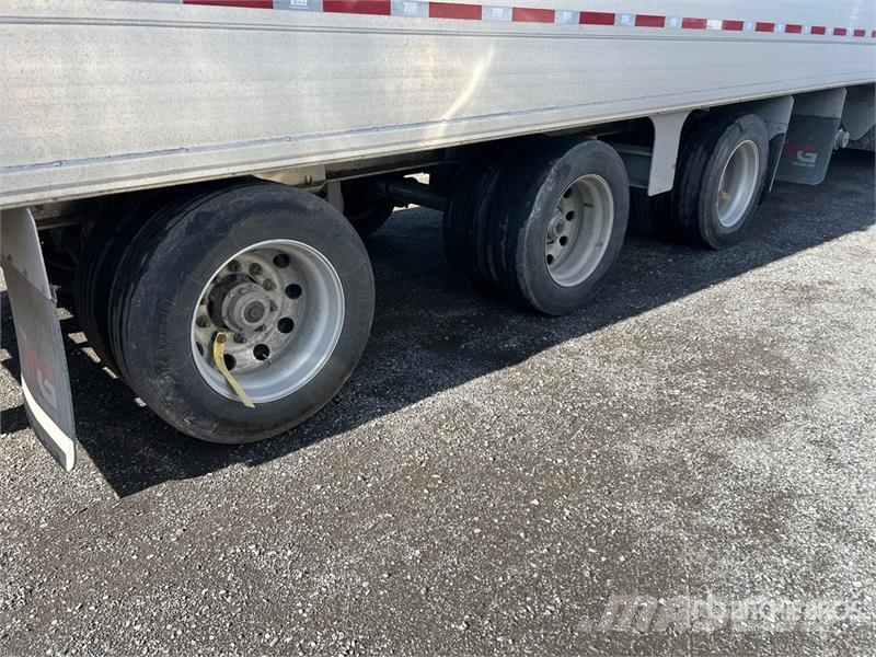 Titan 53 ft x 102 in Quad/A Belly Open-Top Chip Trailer Flishenger