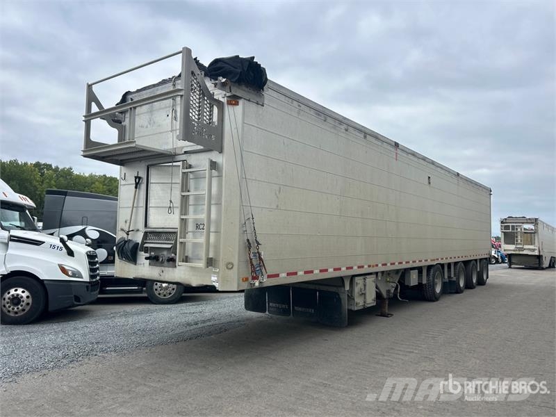 Titan 53 ft x 102 in Quad/A Open-Top Chip Trailer Flishenger