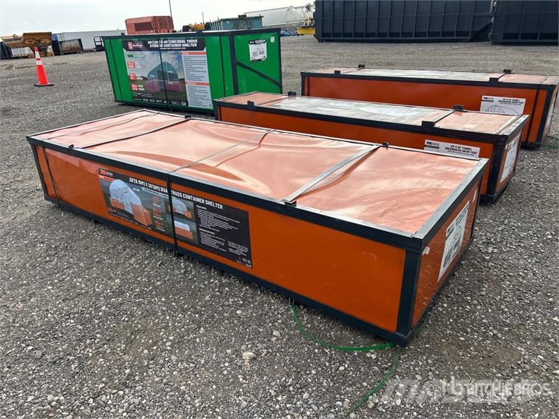 TMG DT3020CF 30 ft x 20 ft Dual Truss Container Shelte Muu