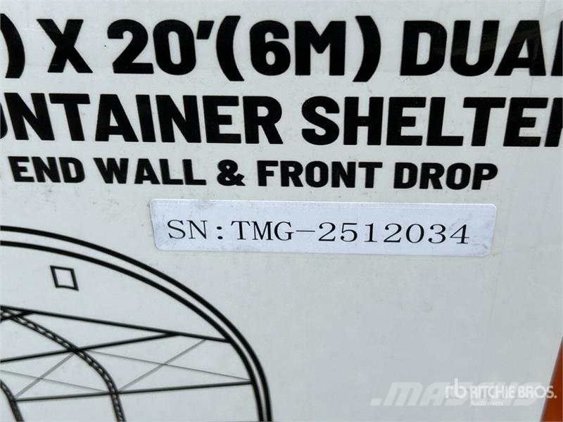 TMG DT3020CF 30 ft x 20 ft Dual Truss Container Shelte Muu