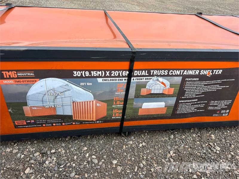 TMG DT3020CF 30 ft x 20 ft Dual Truss Container Shelte Muu