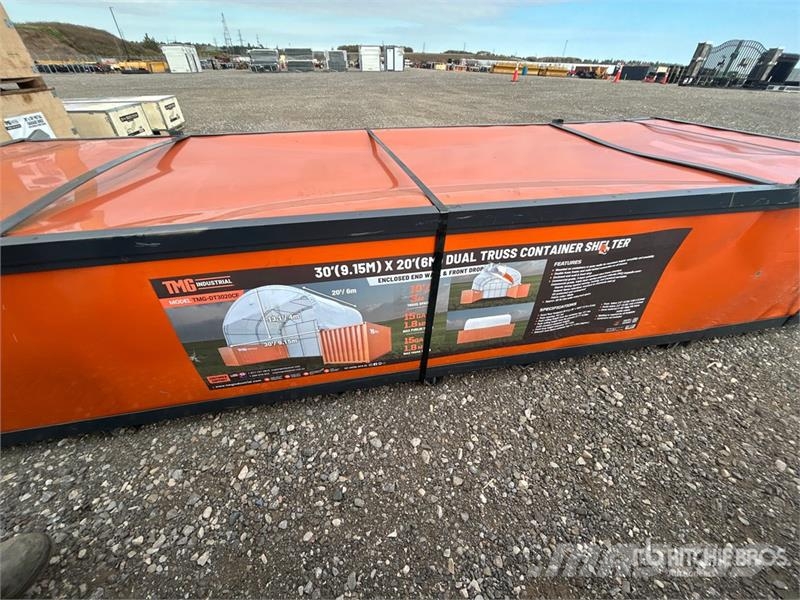 TMG DT3020CF 30 ft x 20 ft Dual Truss Container Shelte Muu