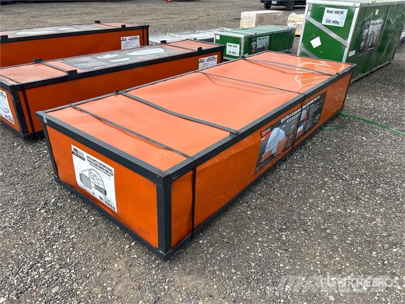 TMG DT3020CF 30 ft x 20 ft Dual Truss Container Shelte Muu