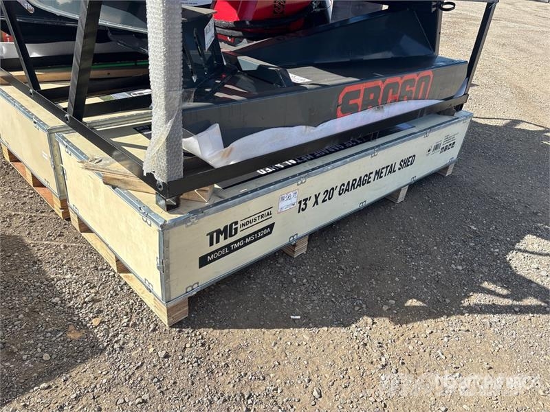 TMG MS1320A 13 ft x 20 ft Metal Shed (Unused) Stålramsbyggnader