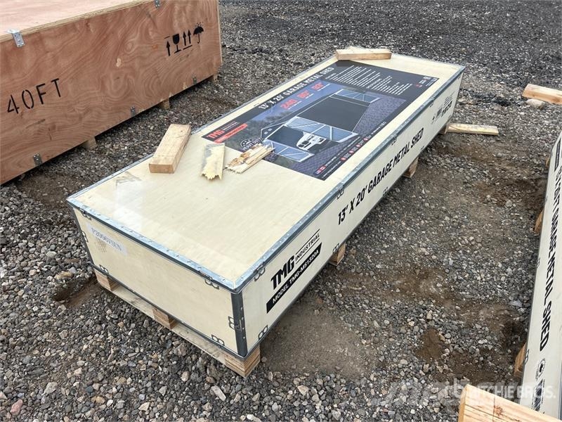 TMG MS1320A Metal Garage Shed (Unused) Stalen constructies