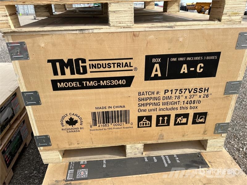 TMG MS3040 30' x 40' Metal Garage Shed Stalen constructies