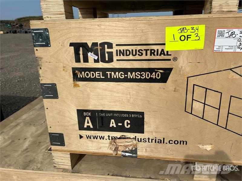 TMG MS3040 30' x 40' Metal Garage Shed Stalen constructies