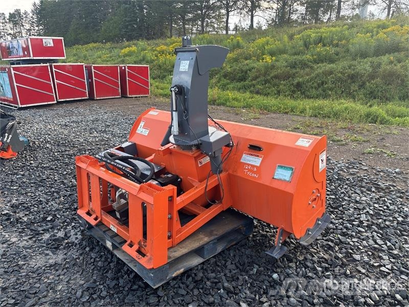 TMG SSB84 84 in Skid Steer Snowblower قاذفات الجليد