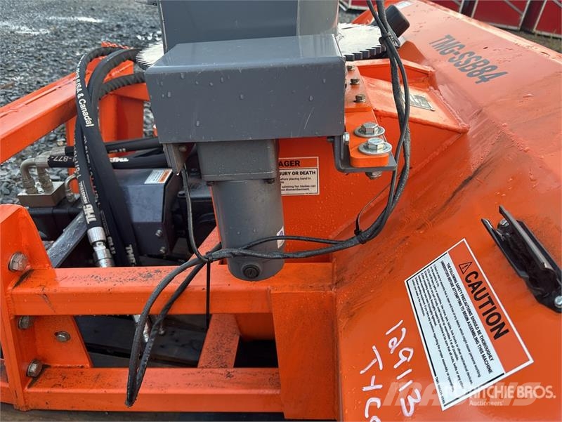 TMG SSB84 84 in Skid Steer Snowblower قاذفات الجليد