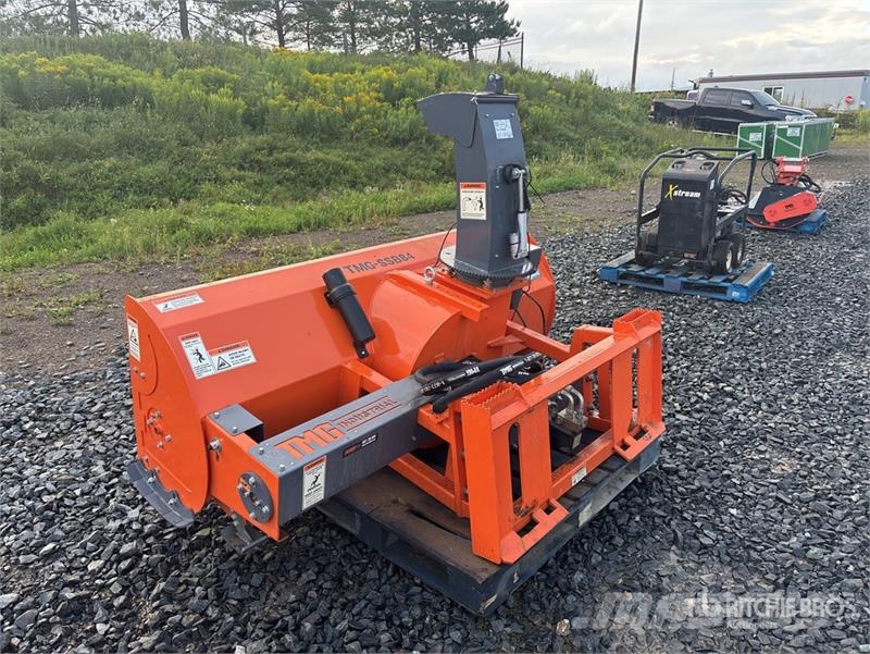 TMG SSB84 84 in Skid Steer Snowblower قاذفات الجليد