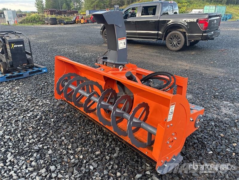 TMG SSB84 84 in Skid Steer Snowblower قاذفات الجليد