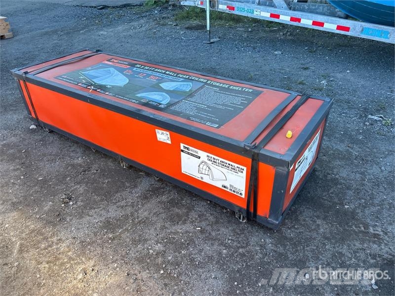 TMG ST2031PV 30 ft x 40 ft Arch Wall Peak Ceiling Stor Teraskonstruktsiooniga ehitised
