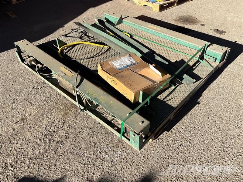 Toledo 2176 5000 lb Scale Pontes de pesagem