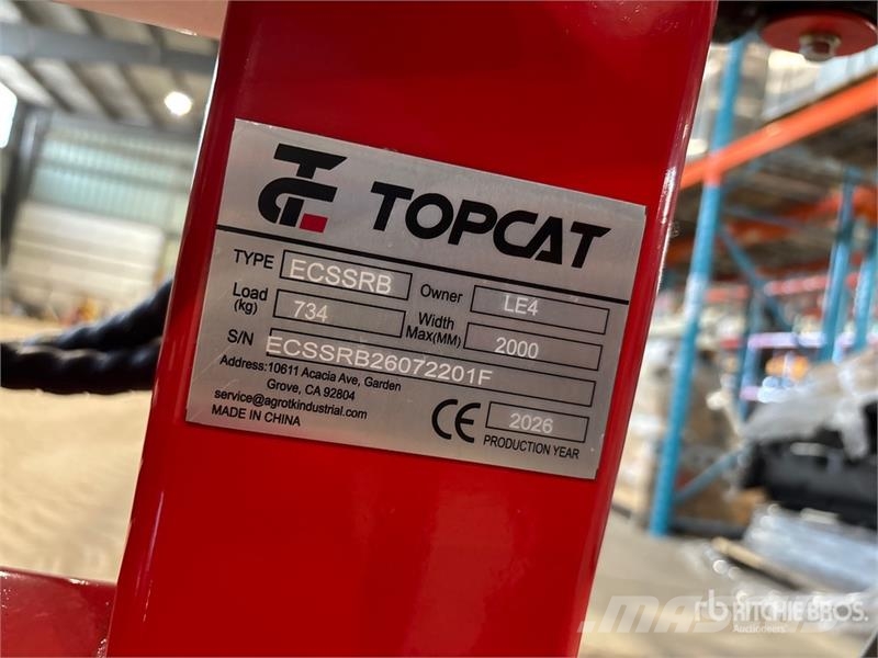 Top Cat Cat ECSSRB Skid Steer Tree Shear (Unused) Shears